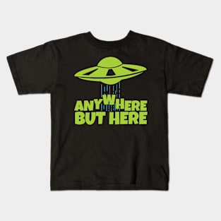 Anywhere But Here Kids T-Shirt